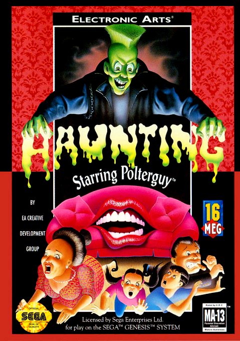 Haunting starring Polterguy