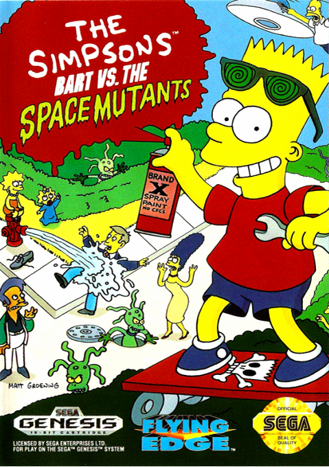 Simpsons - Bart Vs. the Space Mutants