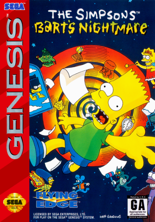 Simpsons - Bart's Nightmare
