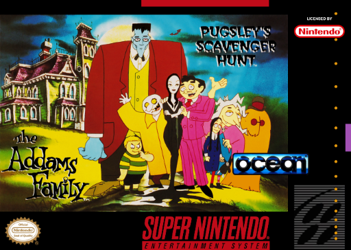 Addams Family The Pugsley's Scavenger Hunt