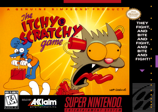 Itchy & Scratchy Game, The