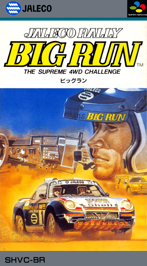 Jaleco Rally Big Run - The Supreme 4WD Challenge