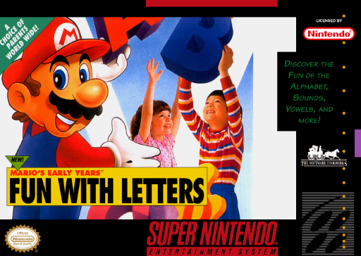 Mario's Early Years - Fun with Letters