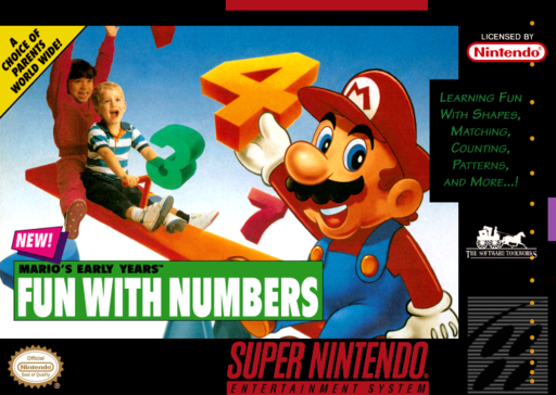 Mario's Early Years - Fun with Numbers