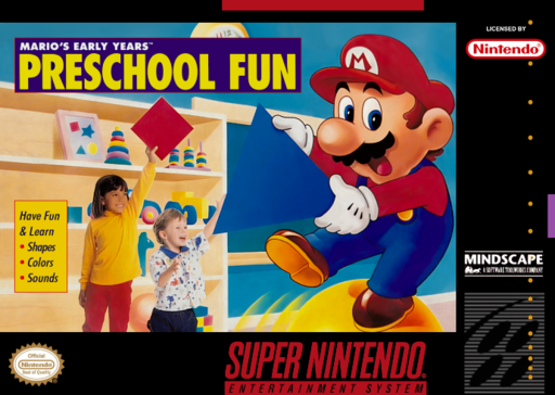Mario's Early Years - Preschool Fun