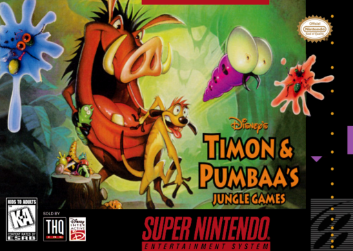 Timon & Pumbaa's Jungle Games